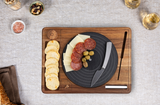 Turntable Acacia and Slate Cheese Board