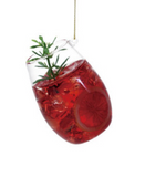 Glass Cocktail Ornament (6 Variants)