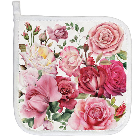 Royal Rose Potholder
