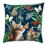 Butterfly & Kitten Pillow