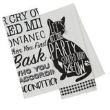 Cat Lovers Dish Towel