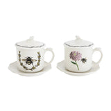 Mug, Saucer, Lid and Strainer Set