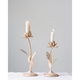 Metal Flower Taper Holders