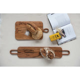 Acacia Wood Cutting Board With Handle
