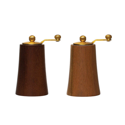 Acacia Wood Pepper Mills