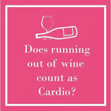 "Cardio" Cocktail Napkin