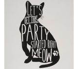 Cat Lovers Dish Towel