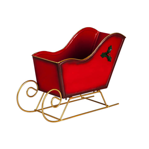 Metal Sled Table Decoration