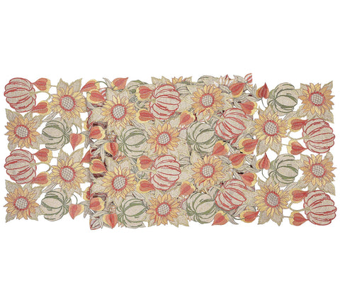 Pumpkins Sunflower Runner