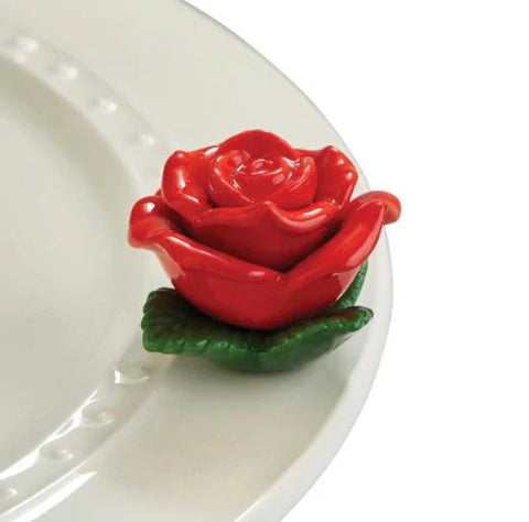 Nora Fleming Mini - Roses are Red