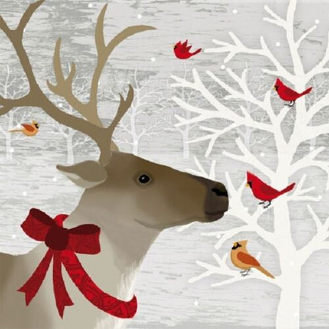 "Deer Friends" Cocktail Napkin
