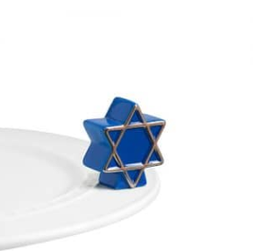 Nora Fleming Mini - star of david
