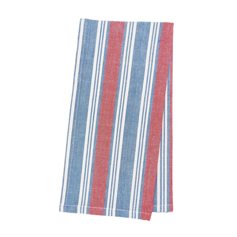 Gideon Striped Americana Kitchen Towel