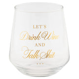 Chic Stemless Wine Glass