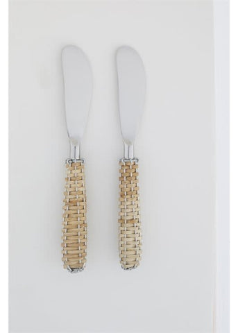 Wicker Handle Spreader Set