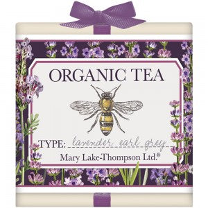 Natural Tea Bags in Wooden Tin (3 Styles)